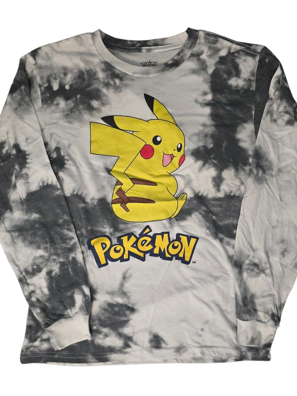 Pikachu Pokemon Long Sleeve Graphic Tee